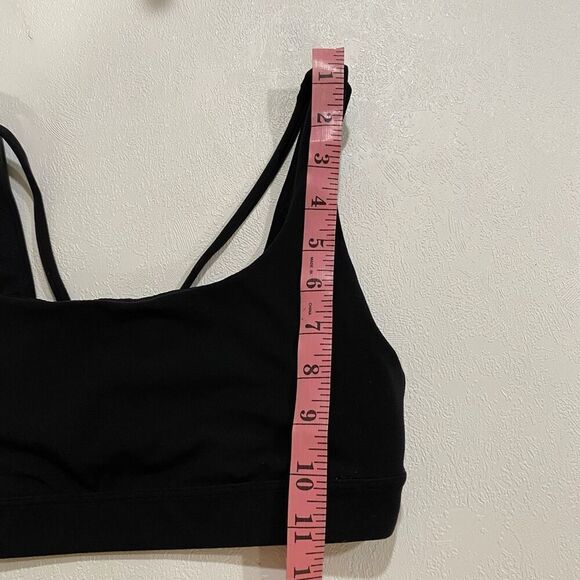 Athleta Black Strappy Sports Bra Women’s Size S - Picture 5 of 5